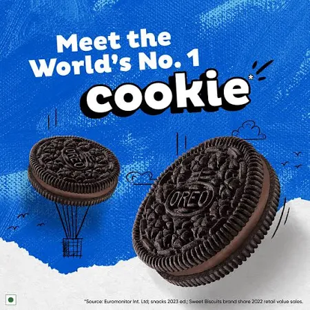 CADBURY Oreo Creame Biscuit - Chocolate