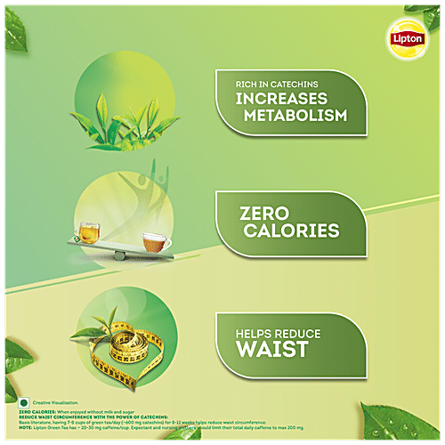 Lipton Tulsi Natura Green Tea Bags, 25 Bags
