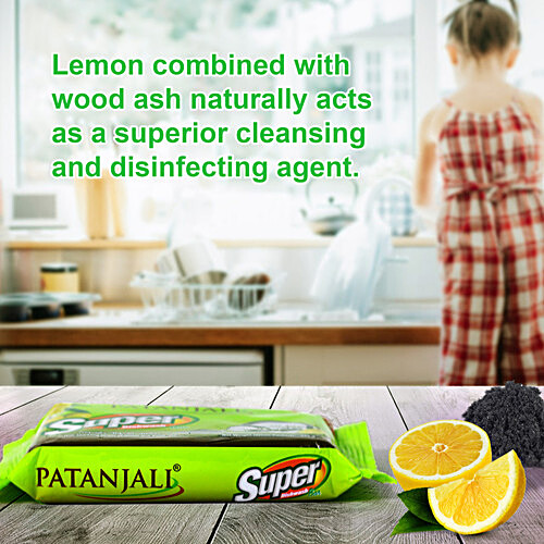 PATANJALI Super Dishwash Bar 145 g