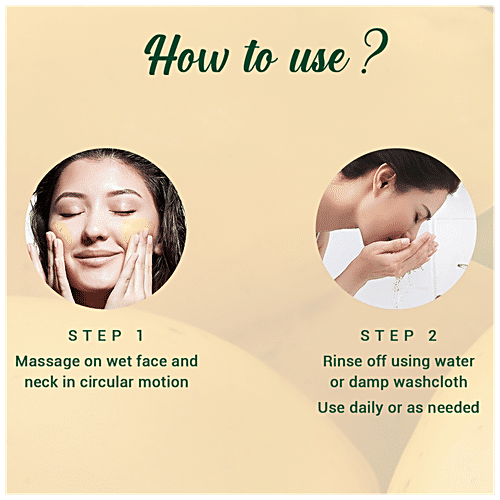 BIOTIQUE Brightening & Revitalizing Face Scrub - Papaya, Tan Removal, All Skin Type 75 g