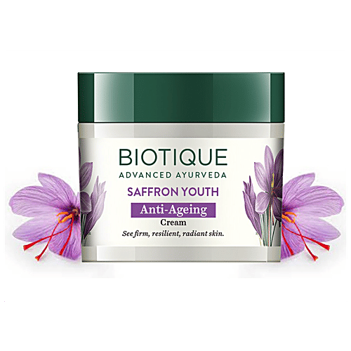 BIOTIQUE Anti-Ageing Cream - Saffron Youth 50 g