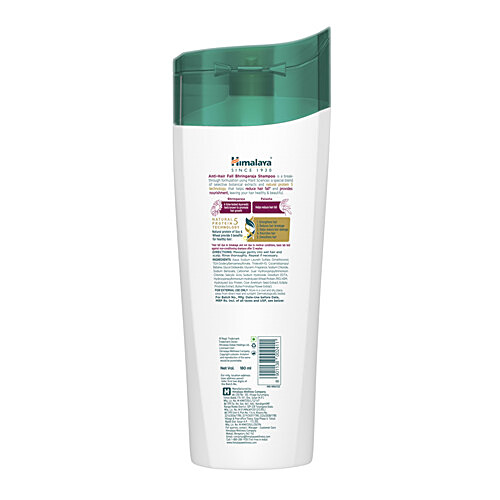 HIMALAYA Anti-Hair Fall Shampoo With Bhringaraja, For All Hair Types 180 ml