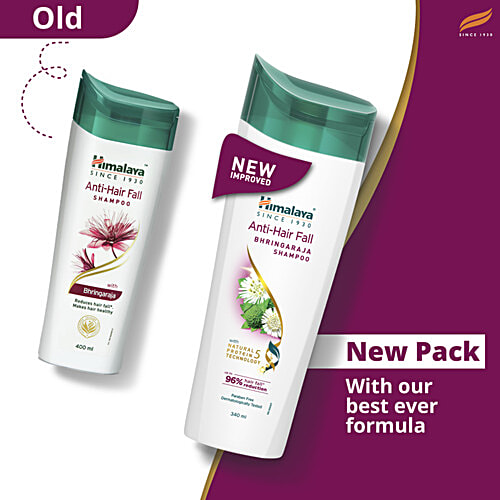 HIMALAYA Anti-Hair Fall Shampoo With Bhringaraja, For All Hair Types 180 ml