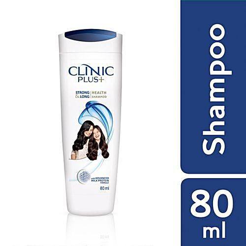 CLINIC PLUS Strong & Long Health Shampoo - Plus Milk Protein 80 ml