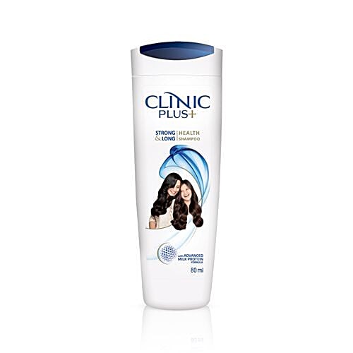 CLINIC PLUS Strong & Long Health Shampoo - Plus Milk Protein 80 ml