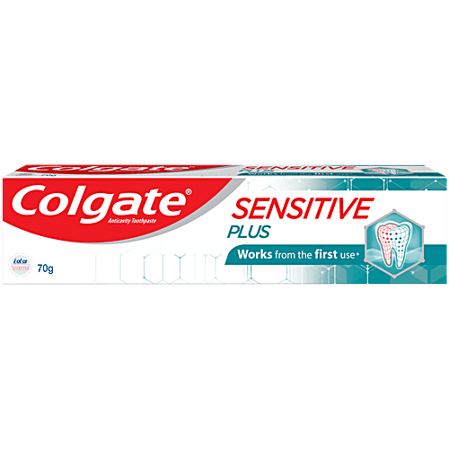 COLGATE Sensitive Plus Toothpaste - Anticavity 70 g