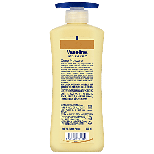 VASELINE Deep Moisture Serum In Lotion - For Dry Skin 400 ml
