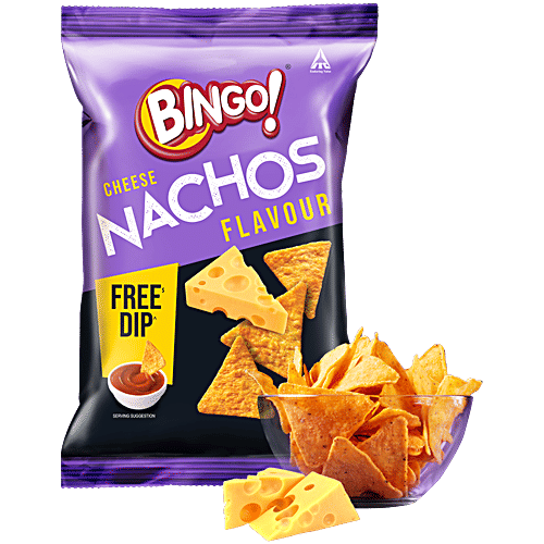 BINGO! Cheese Nachos Flavour 80 g