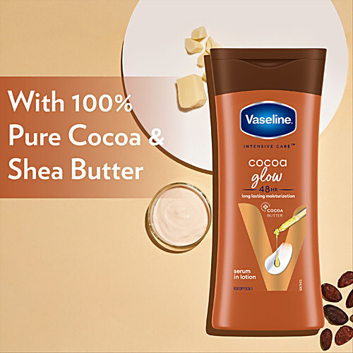 VASELINE Cocoa Glow Serum In Lotion - For Dry Skin 200 ml