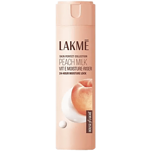 LAKME Peach Milk With Vit E + SPF 24 Moisture-Riser 200 ml