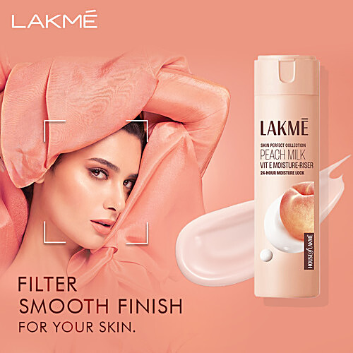LAKME Peach Milk With Vit E + SPF 24 Moisture-Riser 200 ml