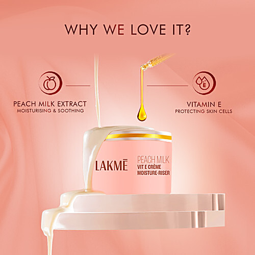 LAKME Peach Milk Soft Creme Moisture-Riser 200 g