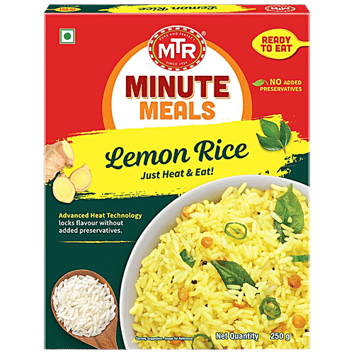MTR Ready To Eat - Lemon Rice 250 g