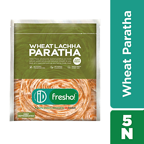 ID FRESHO! Wheat Lachha Paratha 400 g