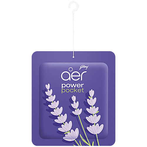 GODREJ AER Power Pocket Bathroom Fragrance - Lavender Bloom 10 g