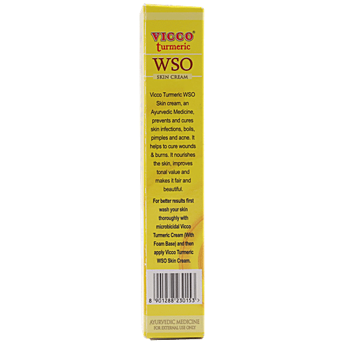 VICCO  Turmeric WSO Skin Cream Ayurvedic Medicine 15 g