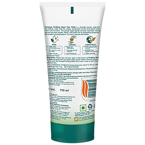 HIMALAYA Purifying Neem Face Wash 150 ml