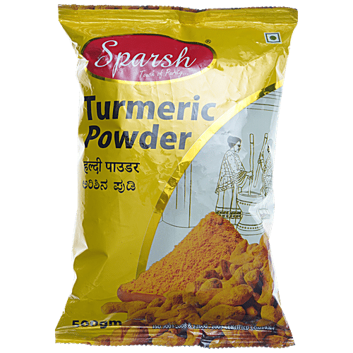 SPARSH Turmeric Powder - Rich In Anti-Inflammatory Properties & Antioxidants 500 g