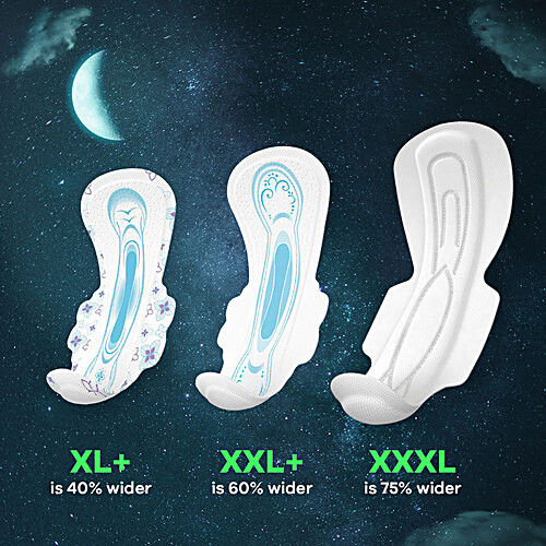 WHISPER Ultra Night Sanitary Pads - XL Plus 15 pcs