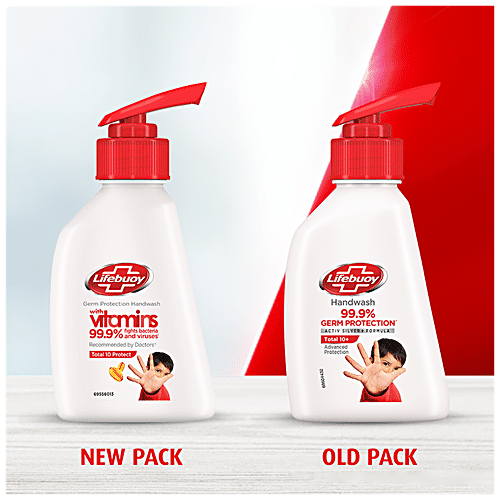 LIFEBUOY Total 10+ Handwash - 99.9% Germ Protection 80 ml