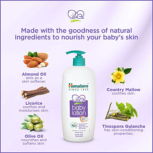 HIMALAYA Baby Lotion - With Almond & Olive Oil 400 ml