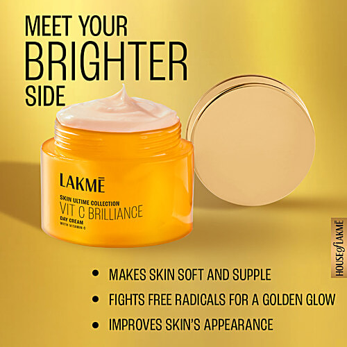 LAKME 9 To 5 - Vitamin C+ Day Cream, Light On Skin 50 g