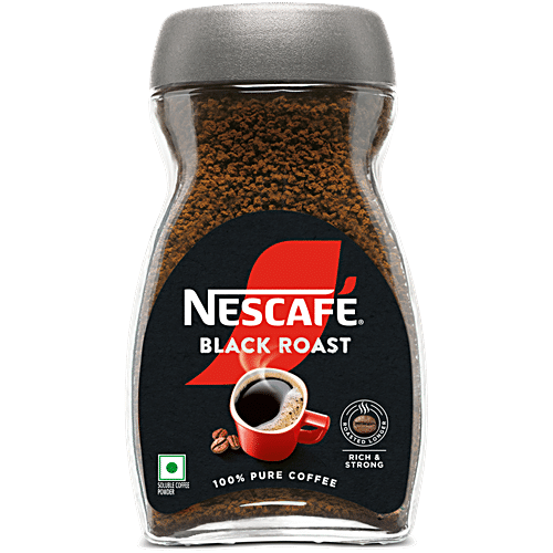 NESCAFE CLASSIC Black Roast Instant Coffee Powder - Rich & Dark 90 g