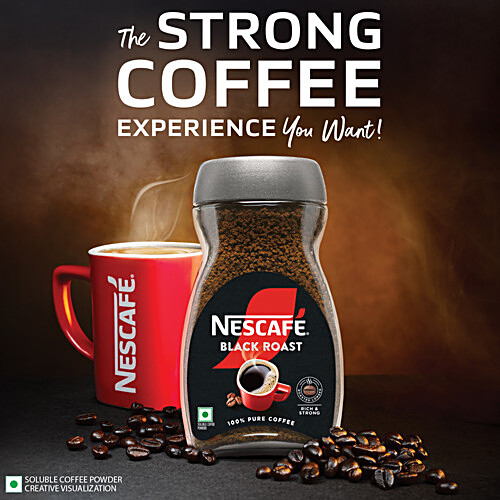 NESCAFE CLASSIC Black Roast Instant Coffee Powder - Rich & Dark 90 g