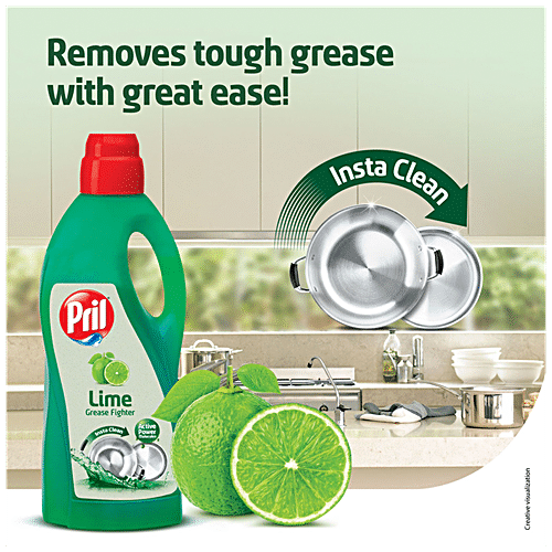 PRIL Dishwash Liquid Gel - Lime 2 L