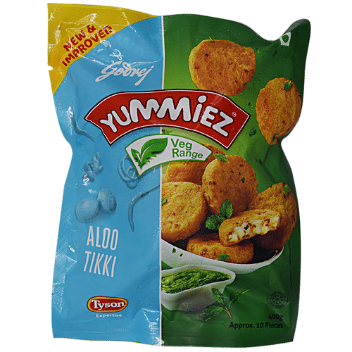 GODREJ YUMMIEZ Aloo Tikki 400 g