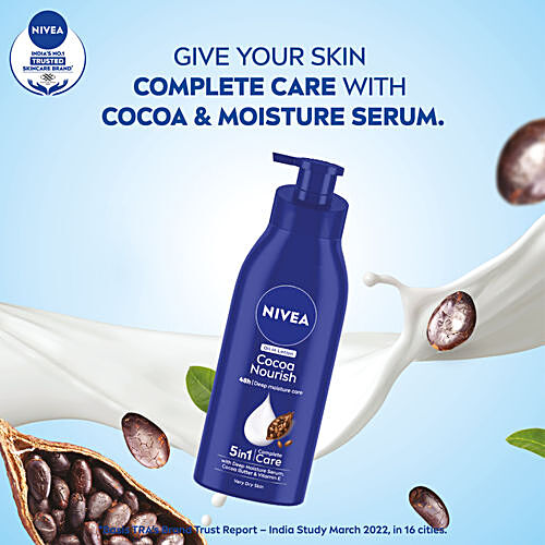 NIVEA Cocoa Nourish Oil In Lotion - 400 ml