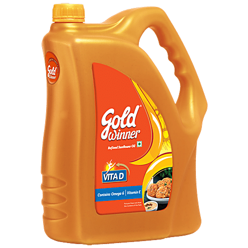 GOLD WINNER Refined Sunflower Oil 5 L