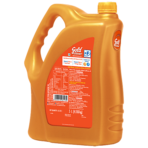 GOLD WINNER Refined Sunflower Oil 5 L