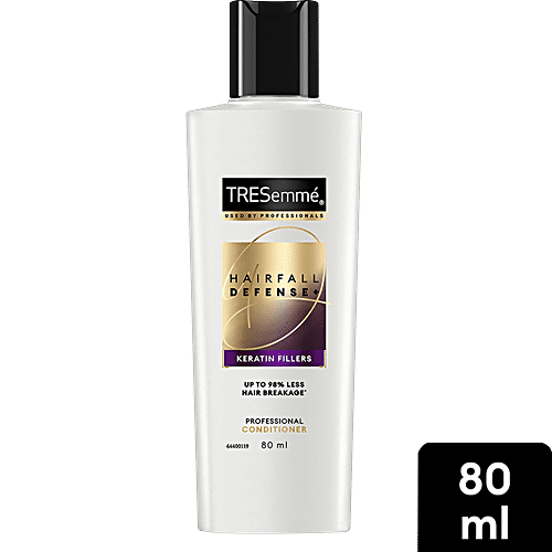 TRESEMME Hair Fall Defense Pro Collection Conditioner - with Keratin Protein, Upto 97% Less Hair Breakage After 1 Wash 80 ml