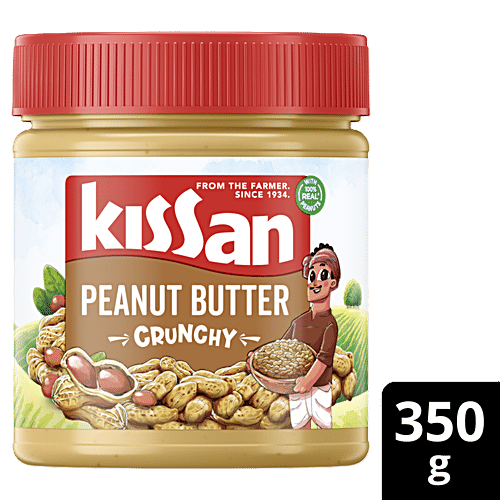 KISSAN Peanut Butter - Crunchy 350 g