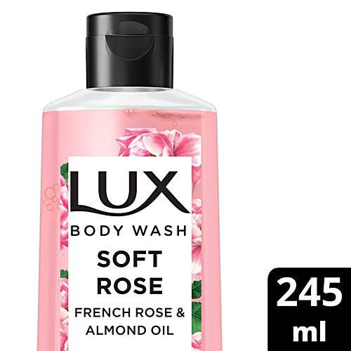 LUX Shower Gel   French Rose Fragrance & Almond Oil Bodywash 245 ml