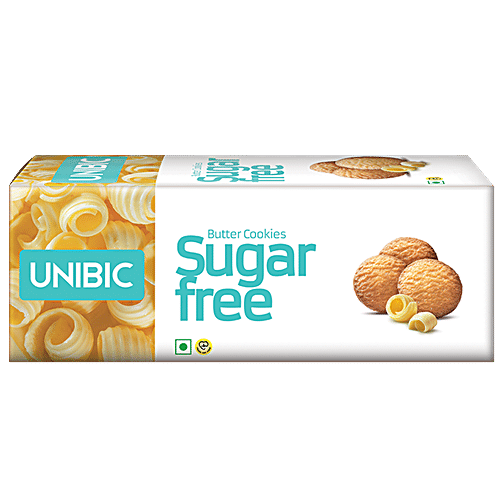 UNIBIC Sugar Free Butter Cookies 75 g
