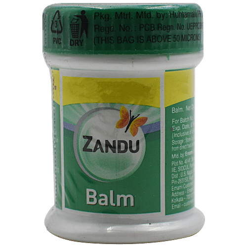 ZANDU Balm - Ayurvedic Solution For Quick Pain Relief, Headache, Sprain 25 ml