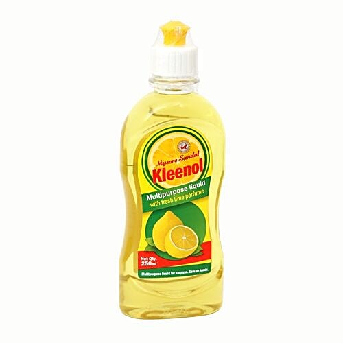 MYSORE SANDAL Kleenol Multipurpose Liquid - Fresh Lime Perfume 250 ml