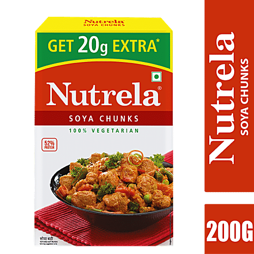 NUTRELA Soya Chunks 200 g