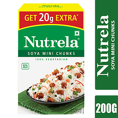 NUTRELA Soya - Mini Chunk 200 g