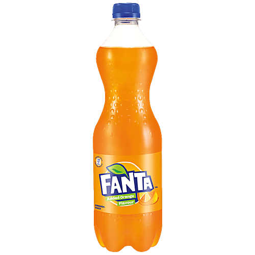 FANTA Soft Drink - Orange Flavoured, Refreshing 750 ml