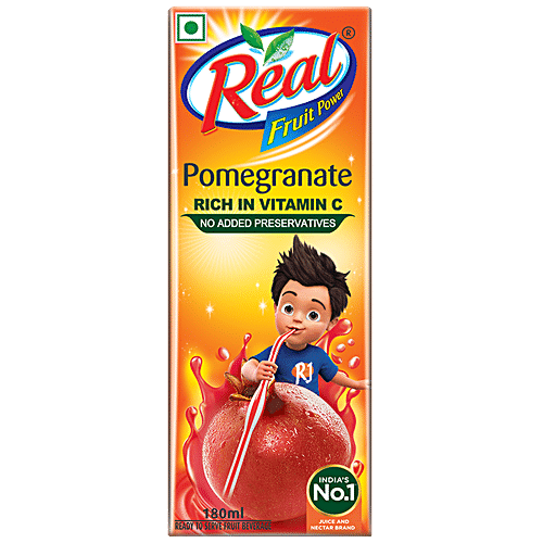 REAL Pomegranate Fruit Power Juice 180 ml