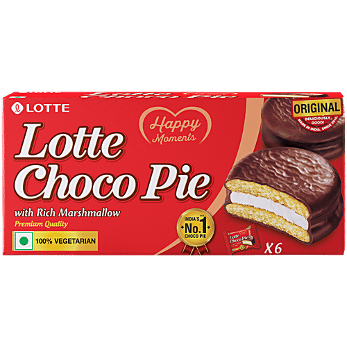 LOTTE Choco Pie - Original, With Rich Marshmallow 28 g
