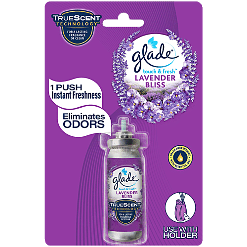 GLADE Touch & Fresh Aerosol Air Freshener - Wild Lavender 12 ml