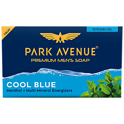 PARK AVENUE Bathing Soap - Cool Blue 125 g