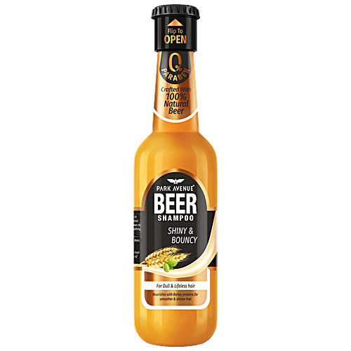 PARK AVENUE Beer Shampoo - Shiny & Bouncy 180 ml