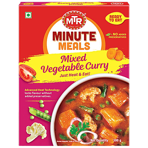 MTR Ready To Eat - Mixed Vegetable Curry 300 g