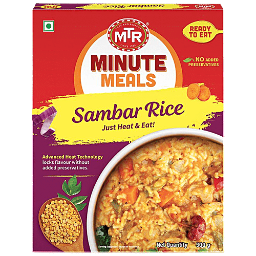 MTR Ready To Eat - Sambar Rice 300 g
