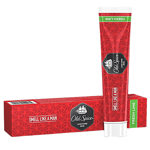 OLD SPICE Lather Shave Cream - Fresh Lime 70 g